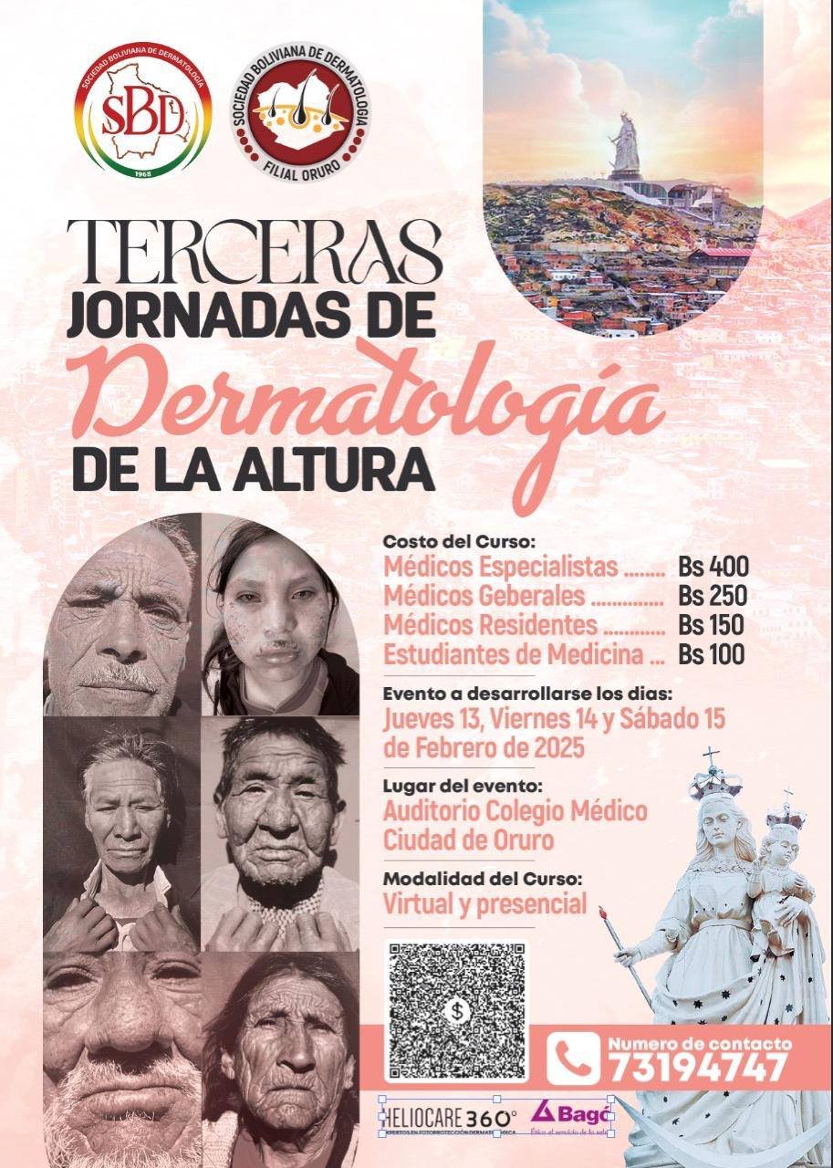 DERMATOLOGÍA DE LA ALTURA MOTIVO DE JORNADAS EN ORURO